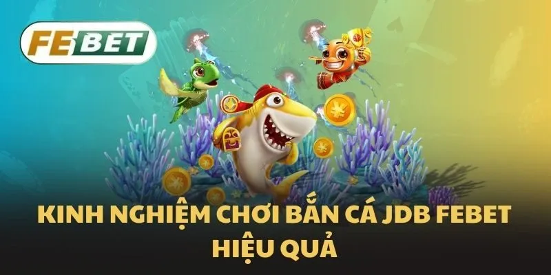 Kinh nghiệm chơi bắn cá JDB Febet hiệu quả